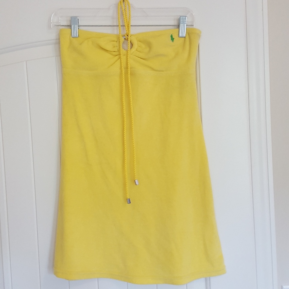 Ralph Lauren Yellow Swim Cover Up